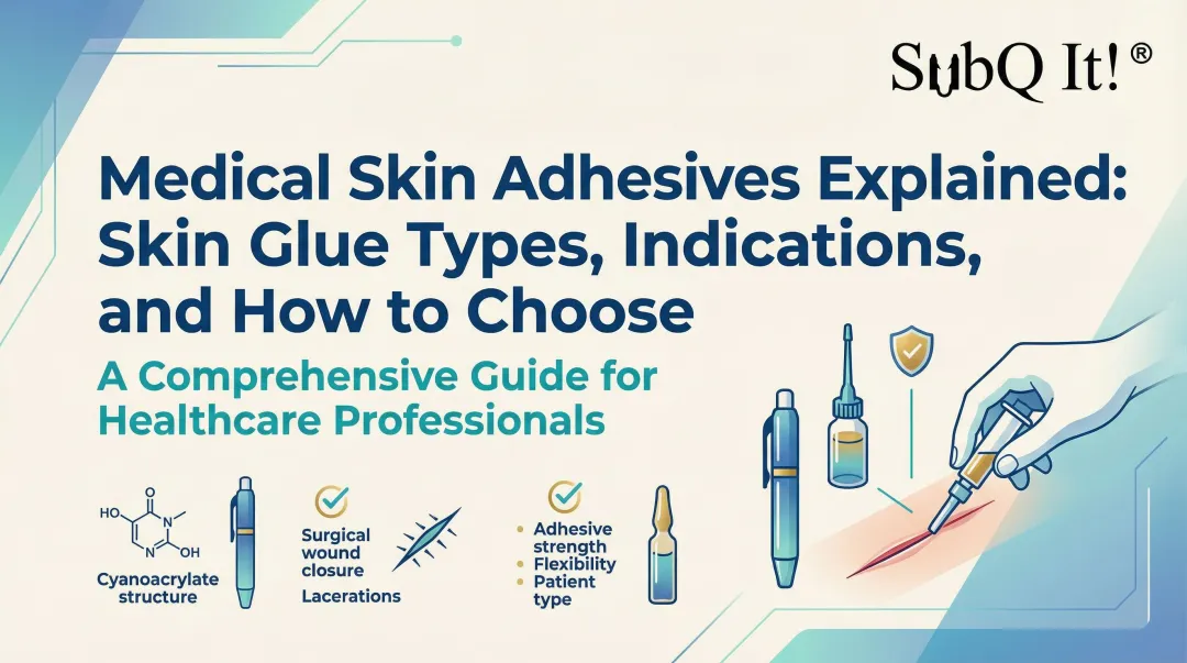 Cover image for Medical Skin Adhesives Explained: Skin Glue Types, Indications, and How to Choose