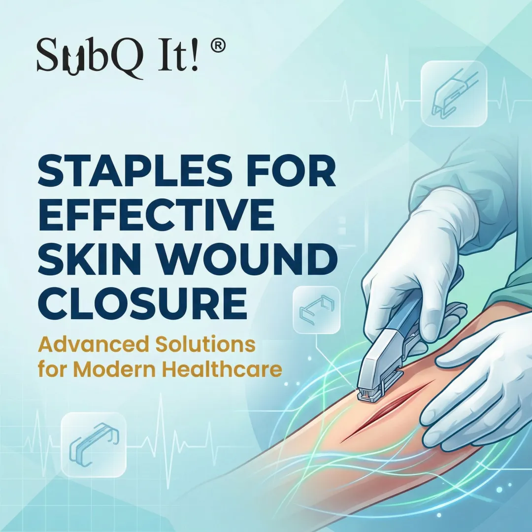 Staples for Effective Skin Wound Closure