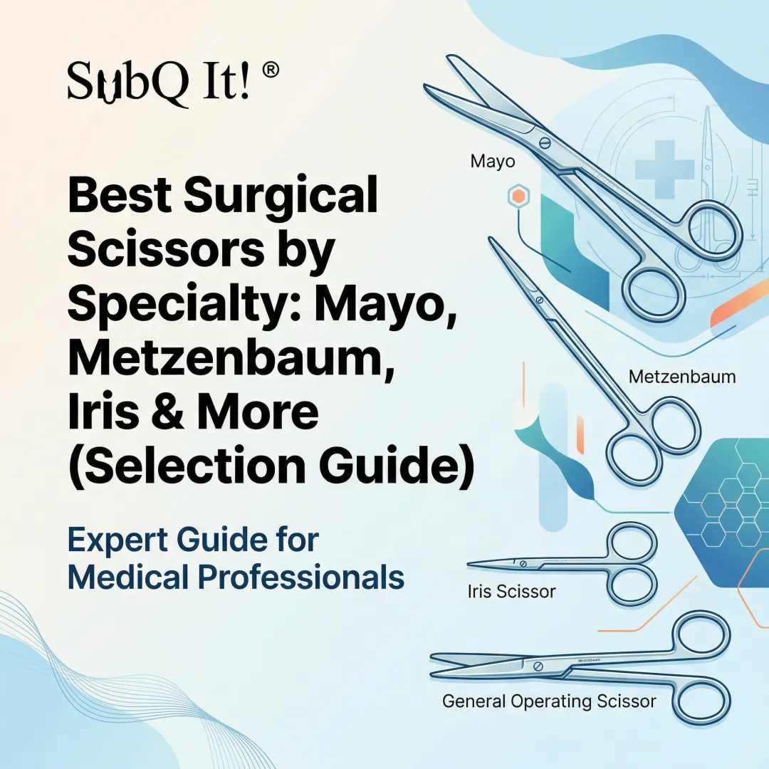Best Surgical Scissors by Specialty: Mayo, Metzenbaum, Iris & More (Selection Guide)
