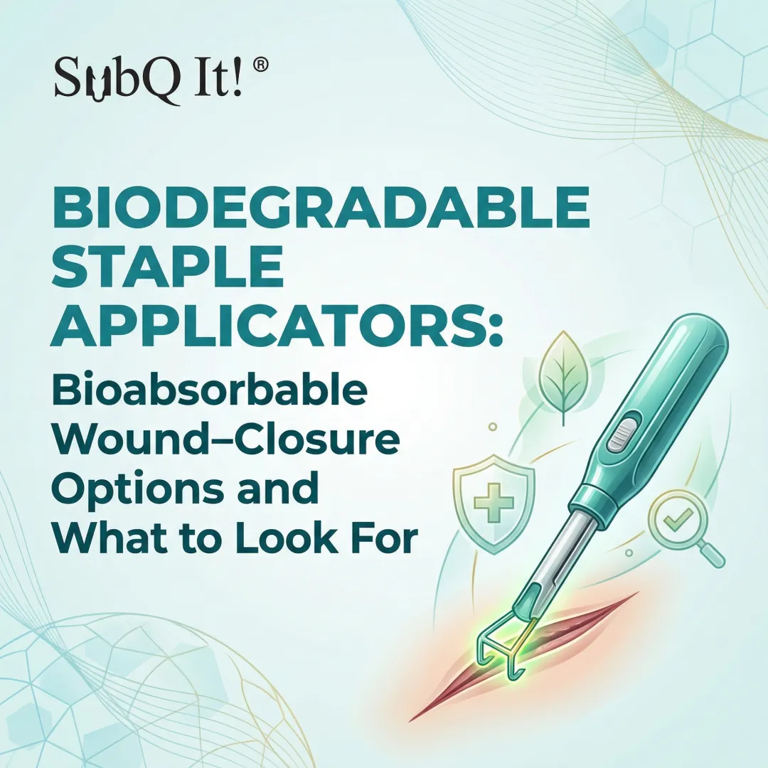 Biodegradable Staple Applicators: Bioabsorbable Wound‑Closure Options and What to Look For