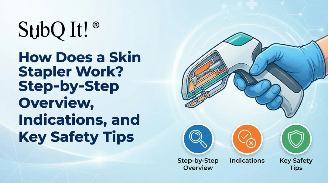 Cover image for How Does a Skin Stapler Work? Step-by-Step Overview, Indications, and Key Safety Tips
