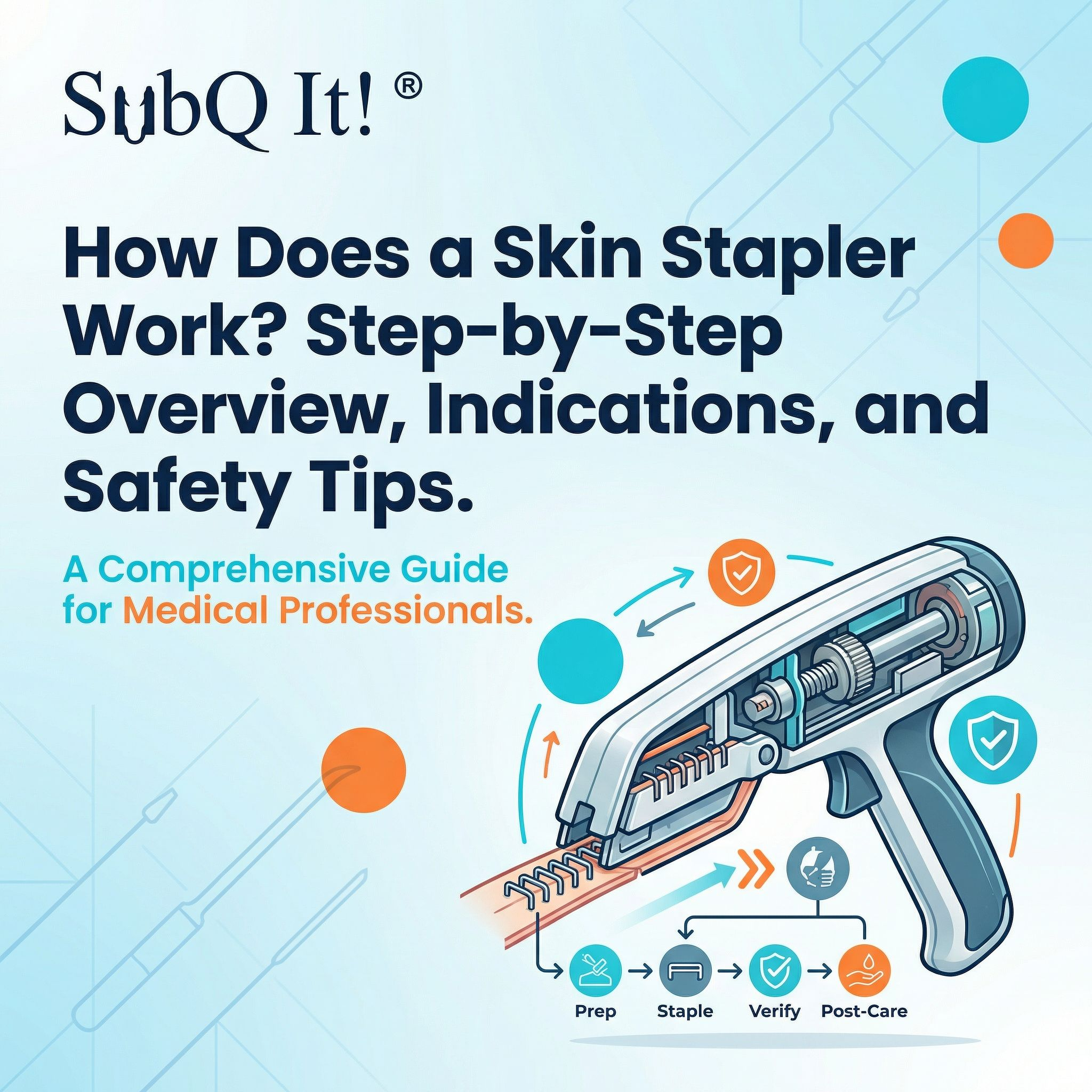 How Does a Skin Stapler Work? Step-by-Step Overview, Indications, and Key Safety Tips