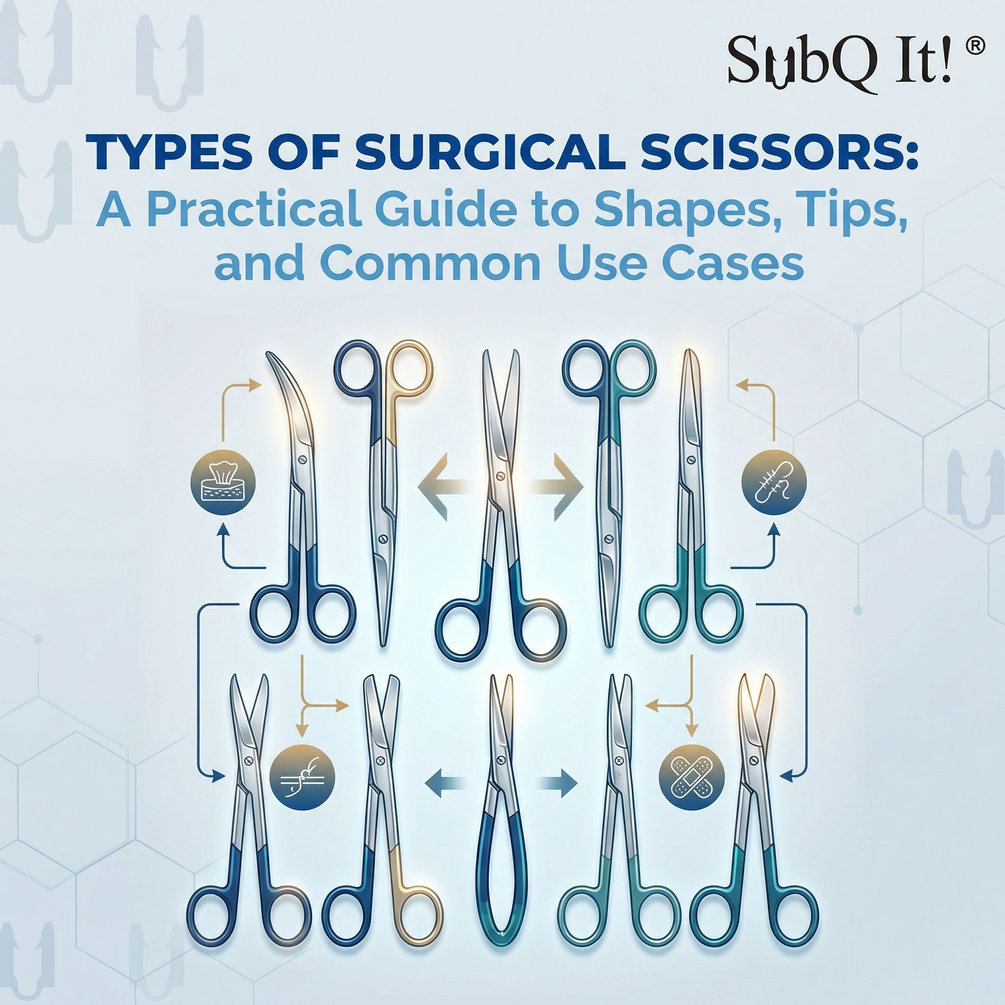 Types of Surgical Scissors: A Practical Guide to Shapes, Tips, and Common Use Cases