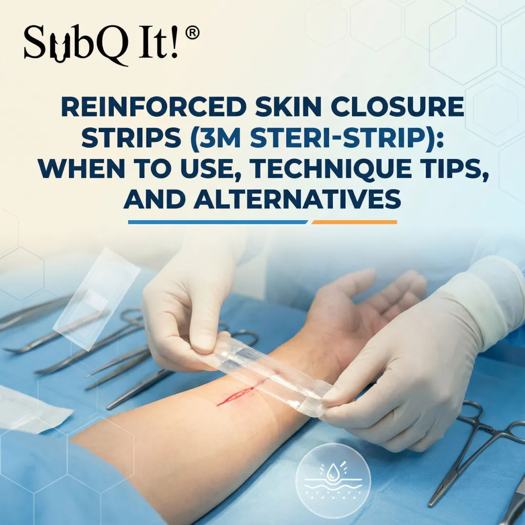 Reinforced Skin Closure Strips (3M Steri-Strip): When to Use, Technique Tips, and Alternatives