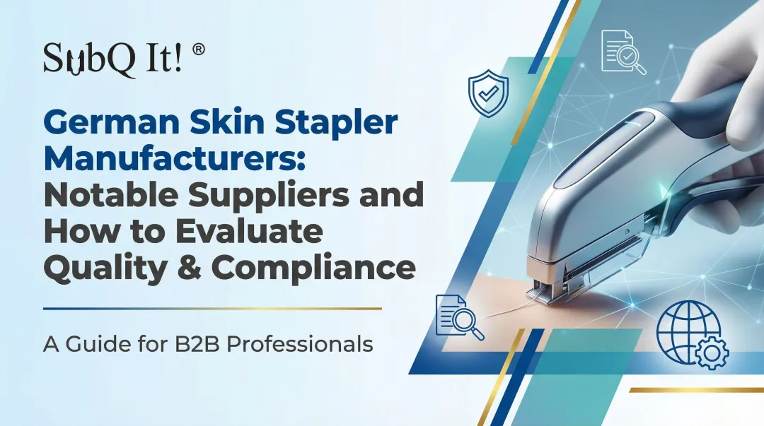 Cover image for German Skin Stapler Manufacturers: Notable Suppliers and How to Evaluate Quality & Compliance