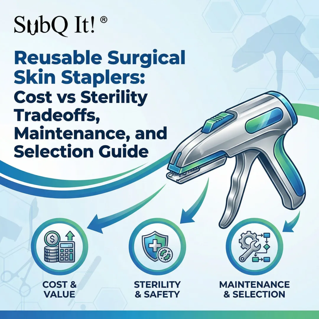 Reusable Surgical Skin Staplers: Cost vs Sterility Tradeoffs, Maintenance, and Selection Guide