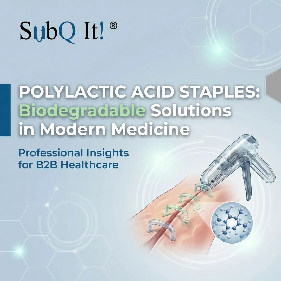 Polylactic Acid Staples: Biodegradable Solutions in Modern Medicine
