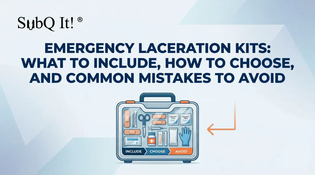 Cover image for Emergency Laceration Kits: What to Include, How to Choose, and Common Mistakes to Avoid