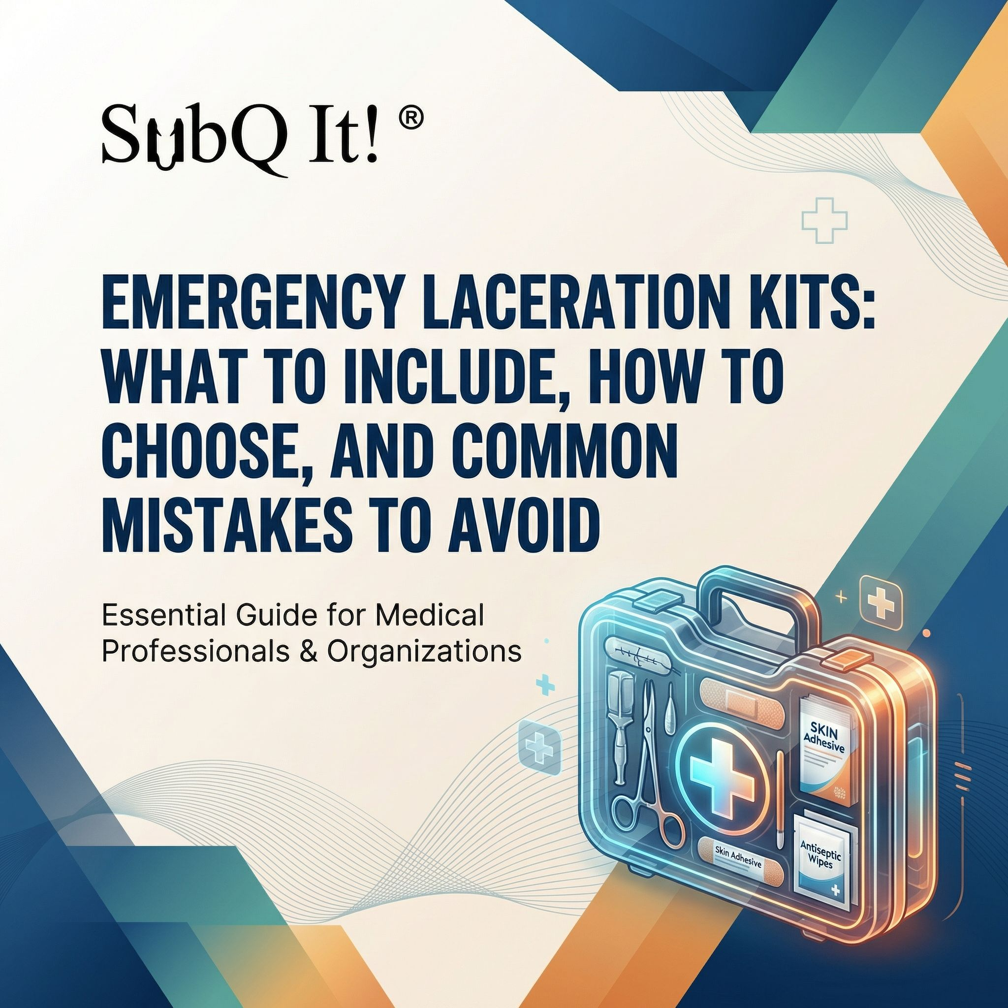 Emergency Laceration Kits: What to Include, How to Choose, and Common Mistakes to Avoid
