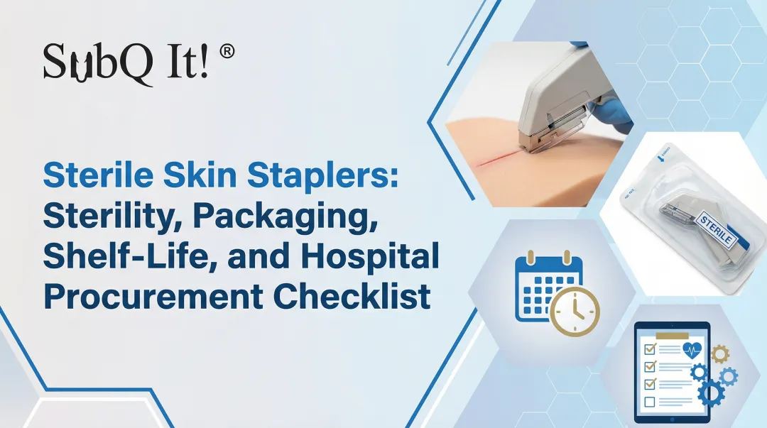 Cover image for Sterile Skin Staplers: Sterility, Packaging, Shelf‑Life, and Hospital Procurement Checklist