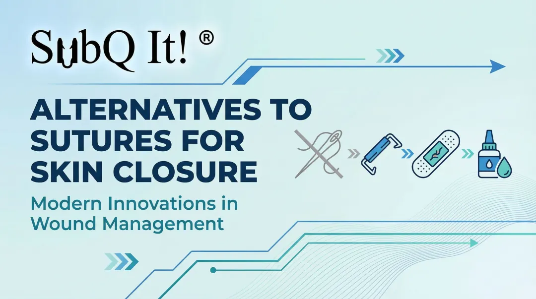 Cover image for Alternatives to Sutures for Skin Closure