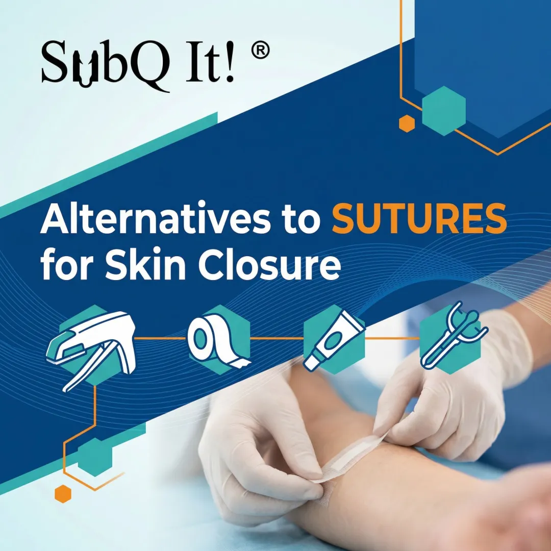 Alternatives to Sutures for Skin Closure