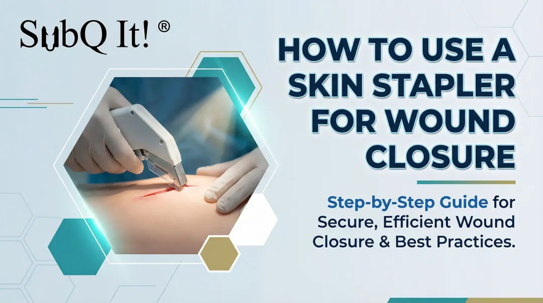 Cover image for How to Use a Skin Stapler for Wound Closure