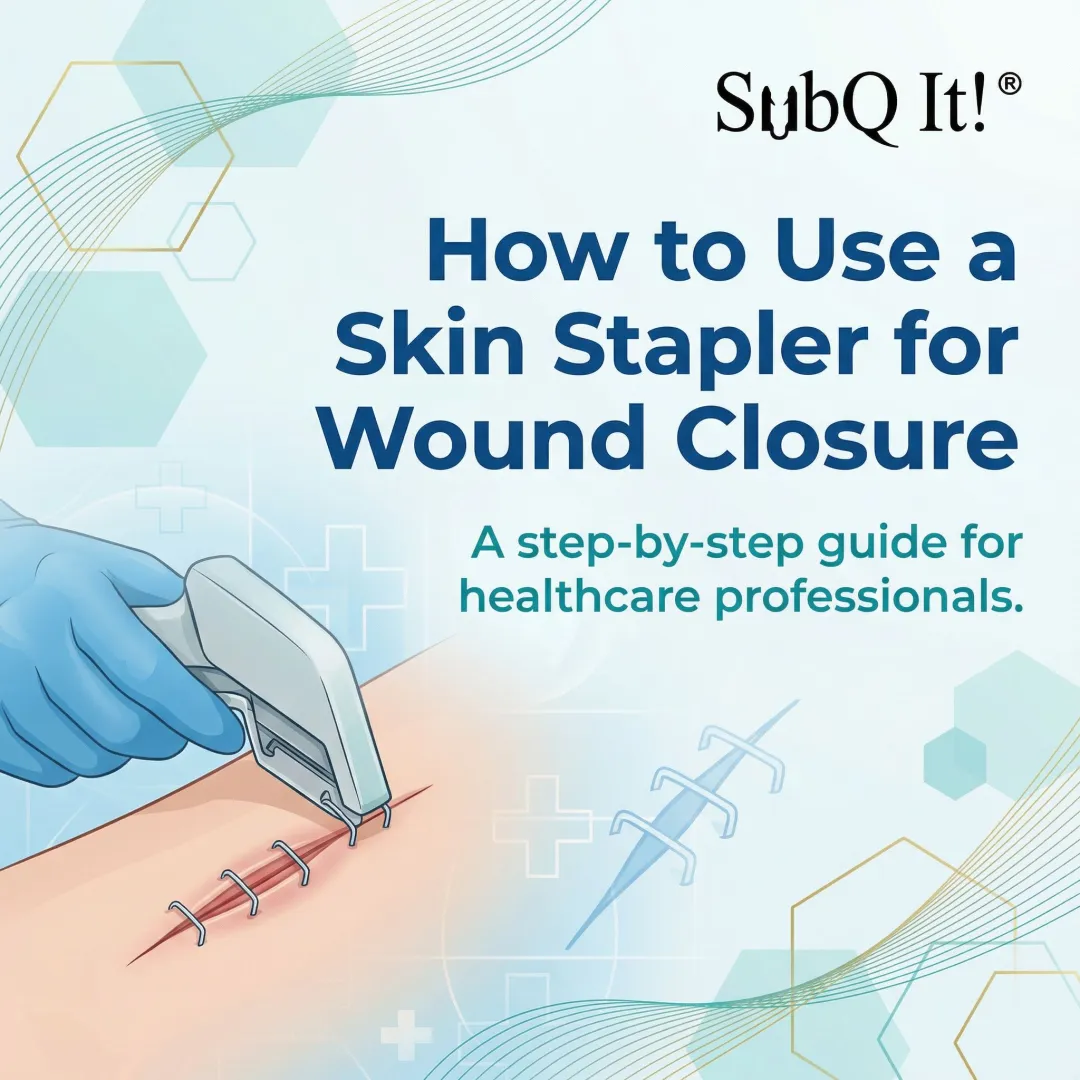 How to Use a Skin Stapler for Wound Closure