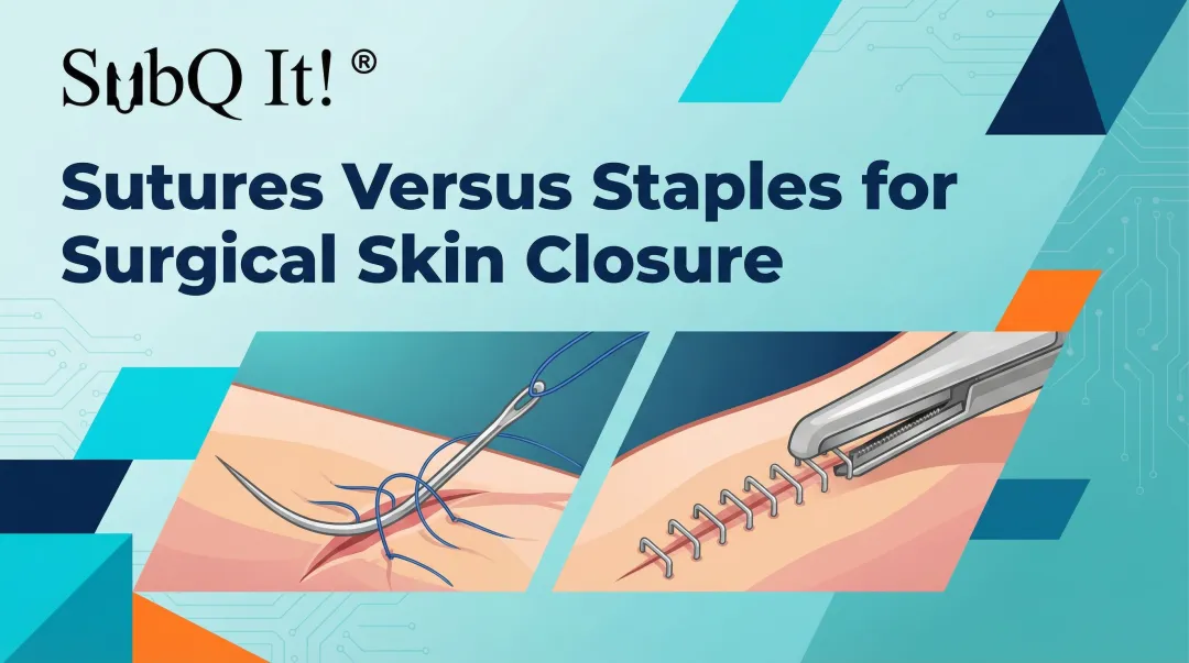 Cover image for Sutures Versus Staples for Surgical Skin Closure