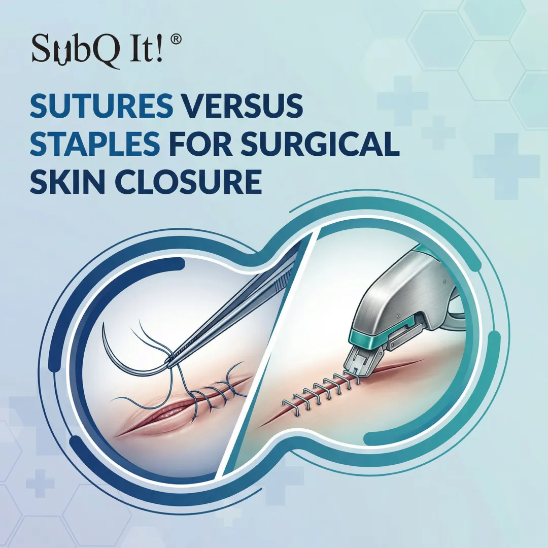 Sutures Versus Staples for Surgical Skin Closure