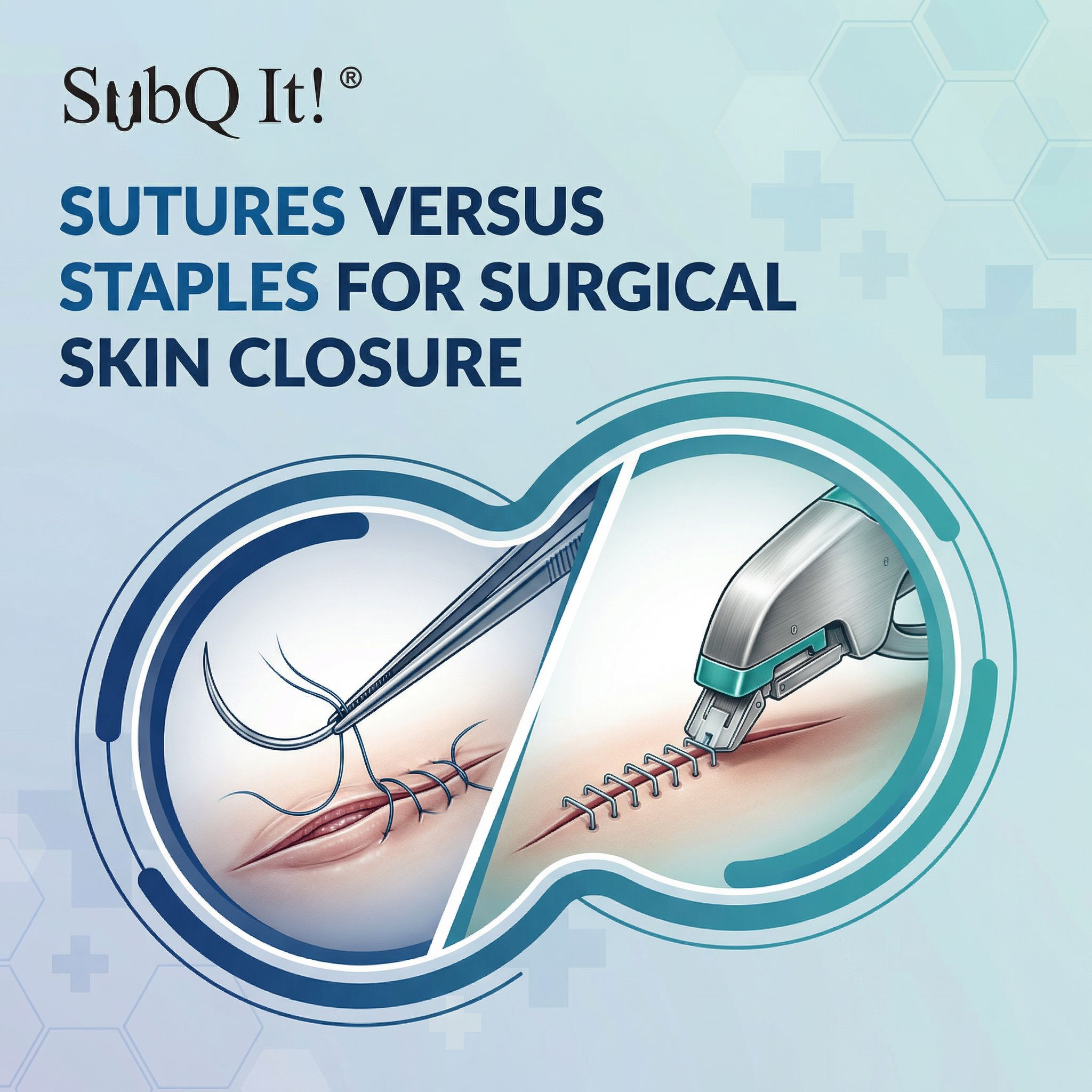 Sutures Versus Staples for Surgical Skin Closure