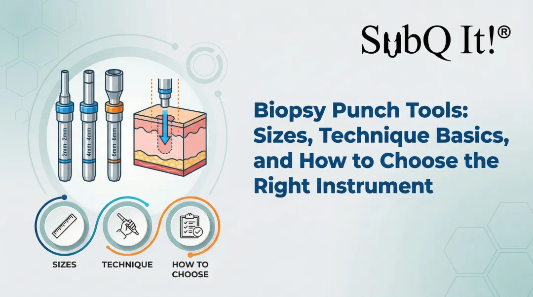 Cover image for Biopsy Punch Tools: Sizes, Technique Basics, and How to Choose the Right Instrument