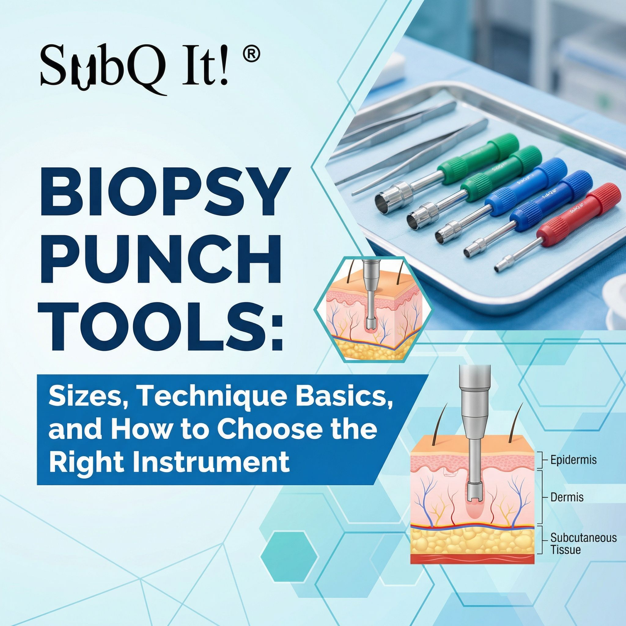 Biopsy Punch Tools: Sizes, Technique Basics, and How to Choose the Right Instrument