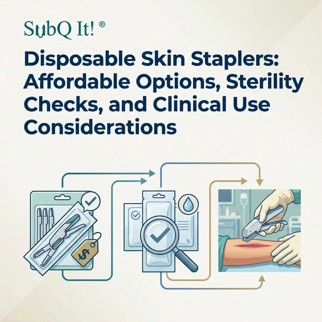 Disposable Skin Staplers: Affordable Options, Sterility Checks, and Clinical Use Considerations