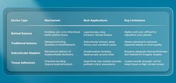 4 Types of Absorbable Wound Closure Devices Used in Surgery