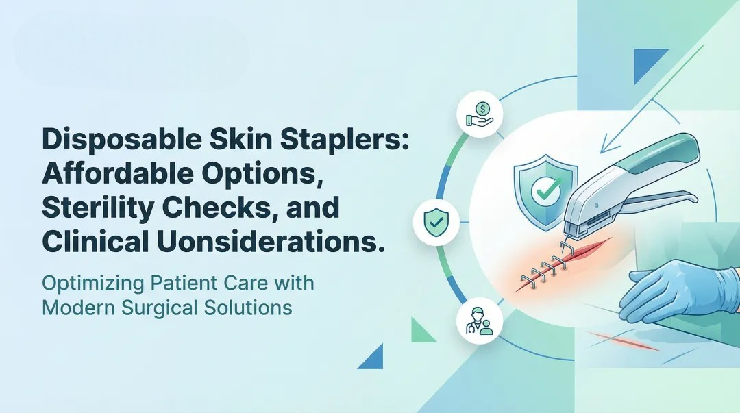 Cover image for Disposable Skin Staplers: Affordable Options, Sterility Checks, and Clinical Use Considerations
