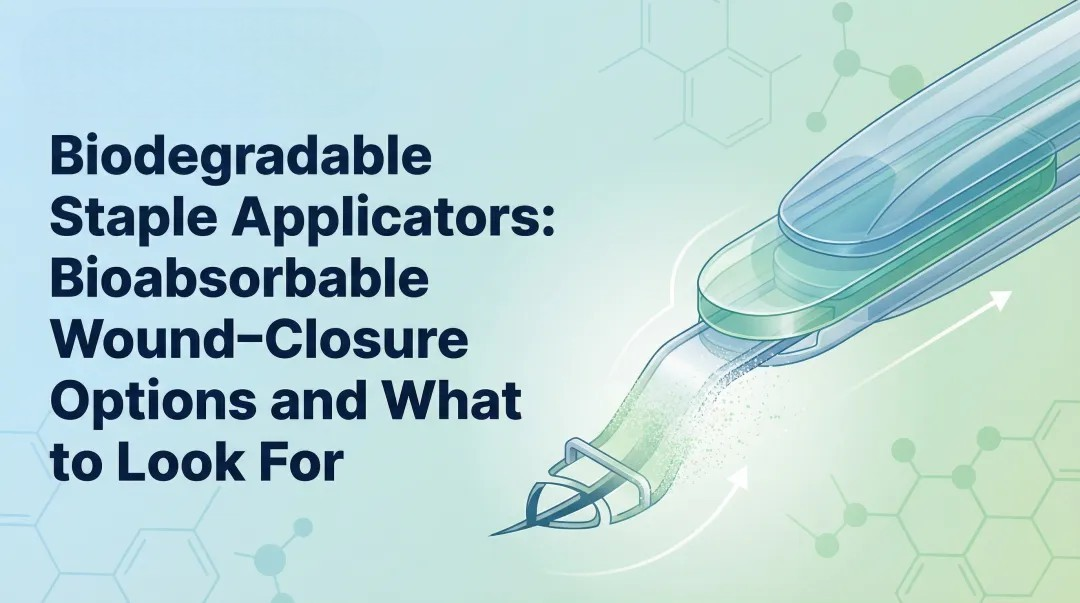 Cover image for Biodegradable Staple Applicators: Bioabsorbable Wound‑Closure Options and What to Look For