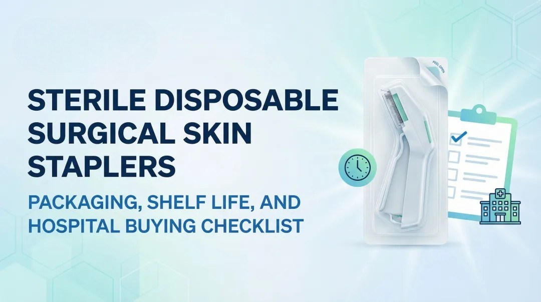 Cover image for Sterile Disposable Surgical Skin Staplers: Packaging, Shelf Life, and Hospital Buying Checklist