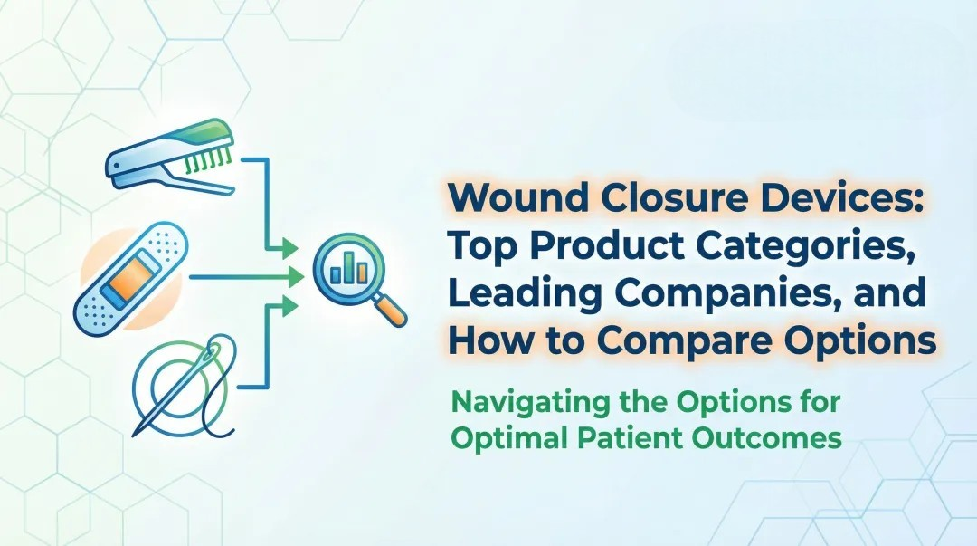 Cover image for Wound Closure Devices: Top Product Categories, Leading Companies, and How to Compare Options