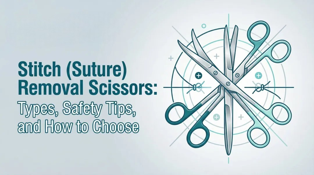 Cover image for Stitch (Suture) Removal Scissors: Types, Safety Tips, and How to Choose