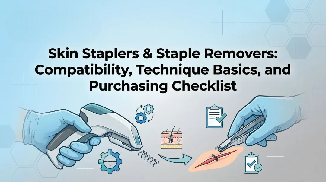 Cover image for Skin Staplers & Staple Removers: Compatibility, Technique Basics, and Purchasing Checklist
