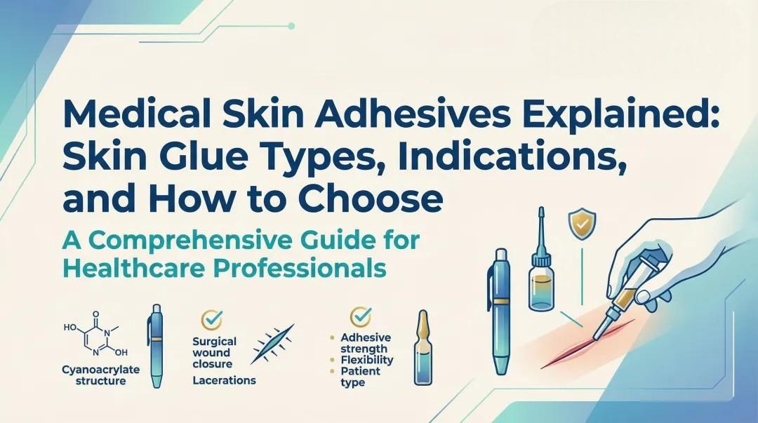 Cover image for Medical Skin Adhesives Explained: Skin Glue Types, Indications, and How to Choose
