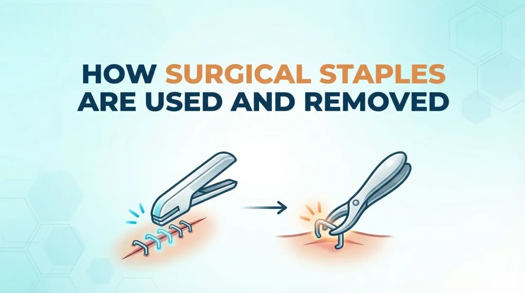 Cover image for How Surgical Staples Are Used and Removed