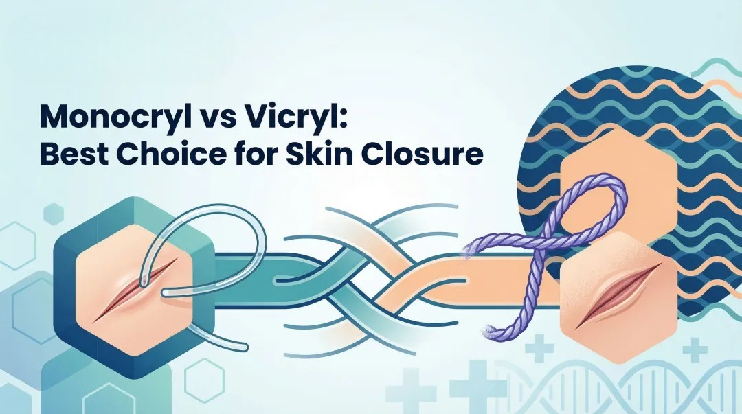 Cover image for Monocryl vs Vicryl: Best Choice for Skin Closure