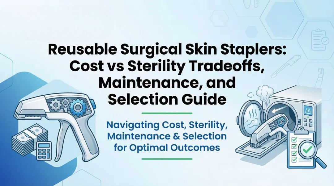 Cover image for Reusable Surgical Skin Staplers: Cost vs Sterility Tradeoffs, Maintenance, and Selection Guide