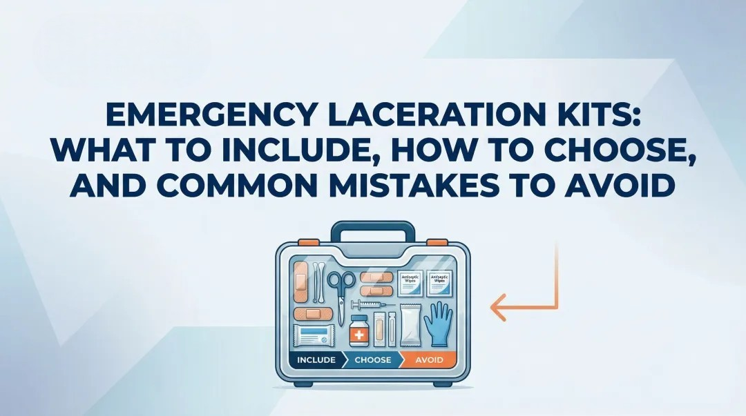 Cover image for Emergency Laceration Kits: What to Include, How to Choose, and Common Mistakes to Avoid