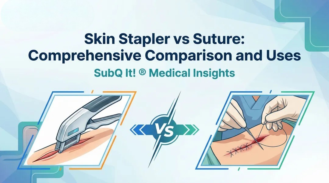 Cover image for Skin Stapler vs Suture: Comprehensive Comparison and Uses