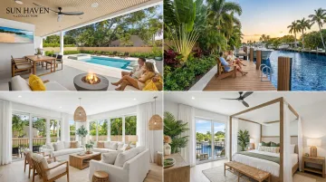 Sun Haven Collection Fort Lauderdale vacation home private pool and waterfront views