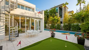 Sun Haven Collection luxury vacation rental with private pool and modern amenities