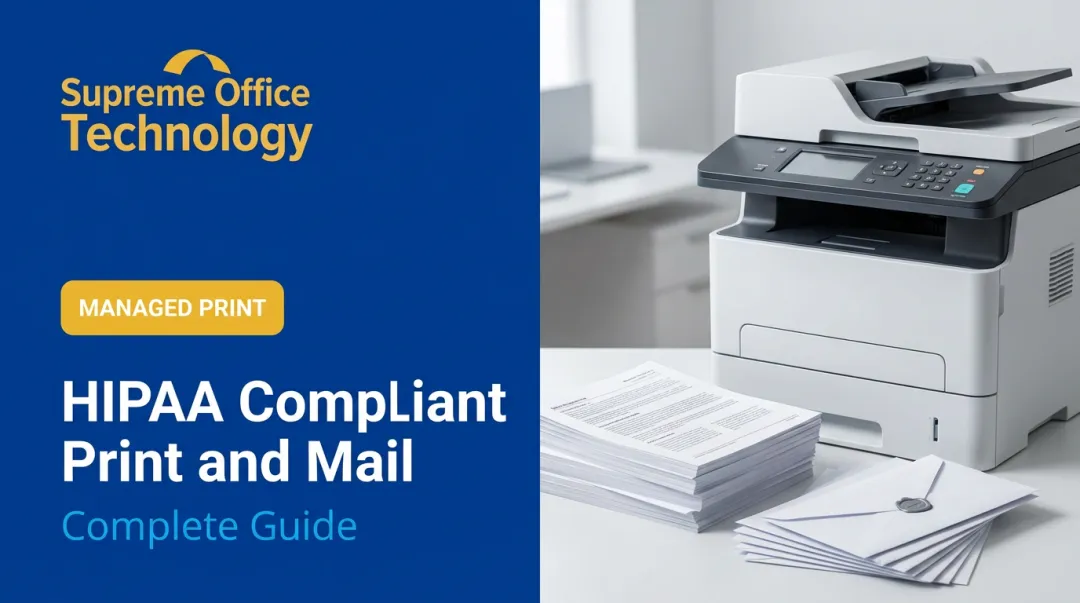 HIPAA Compliant Print and Mail: Complete Guide