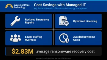 Four managed IT cost savings categories for government agencies with ransomware recovery stat
