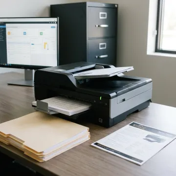Secure document scanning workstation