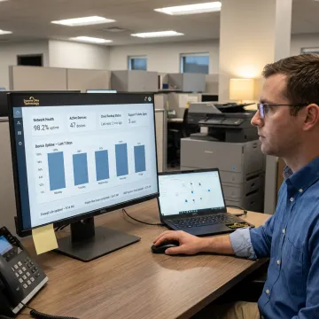 Managed IT support for a New Haven business