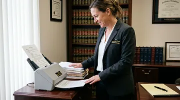 Legal industry document scanning