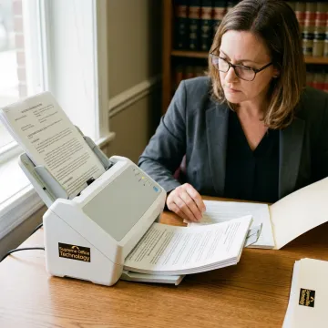 Legal and Financial Services document scanning