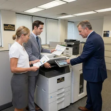 Managed print services for office printers and copiers