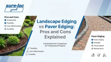 Cover image for Landscape Edging vs Paver Edging: Pros and Cons Explained