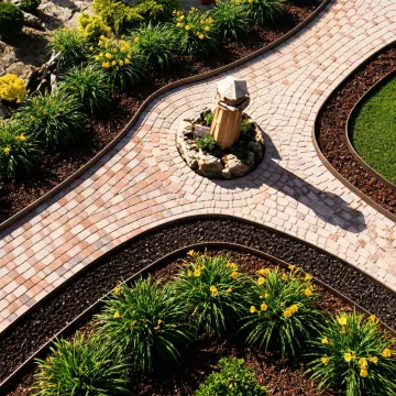 Durable landscape edging installation in Pacific Northwest climate
