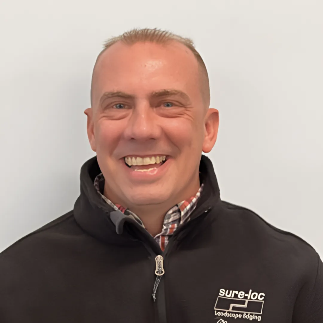 Tim Boeve, U.S. Sales representative for Sure-loc Edging
