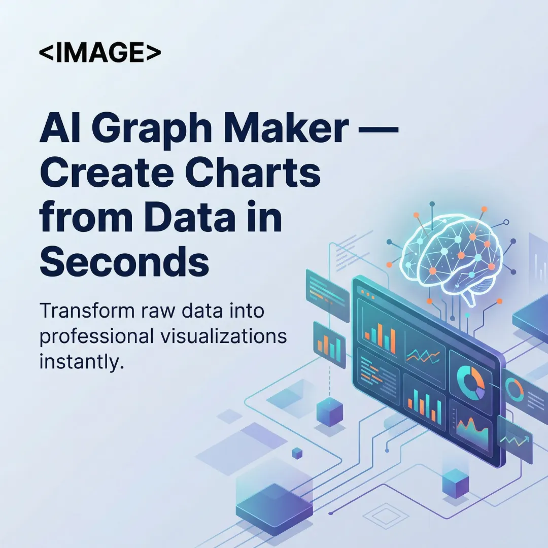 AI Graph Maker — Create Charts from Data in Seconds